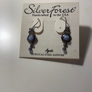 Silver Forest Earrings